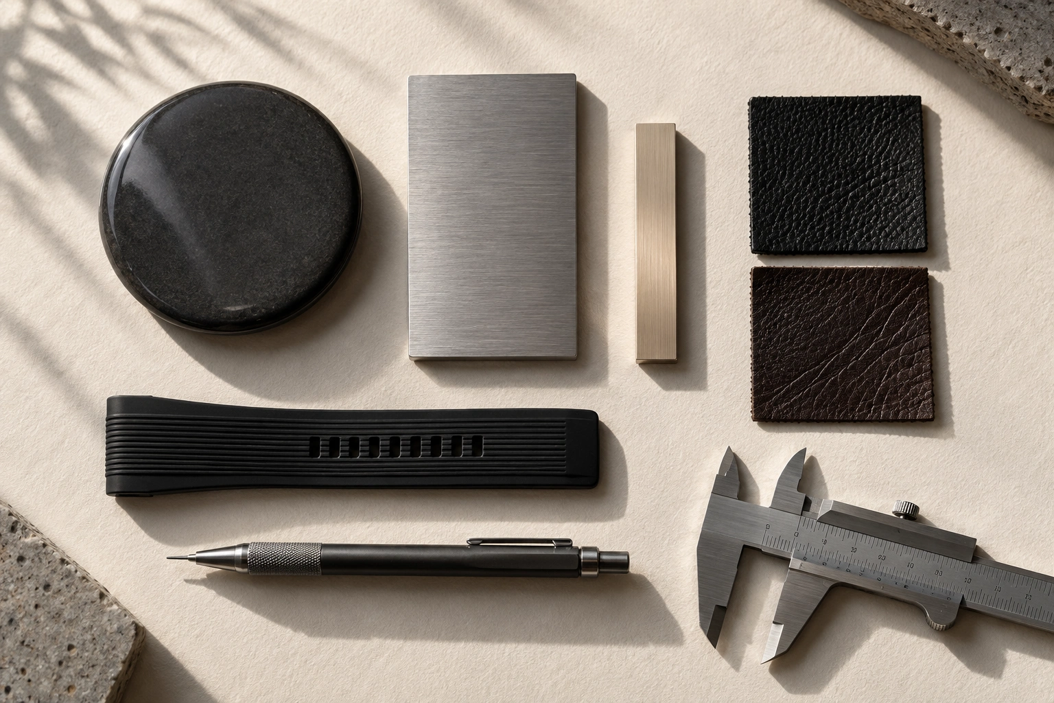 Material study for the Vector watch concept