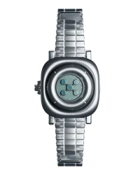 Vector watch concept, caseback view