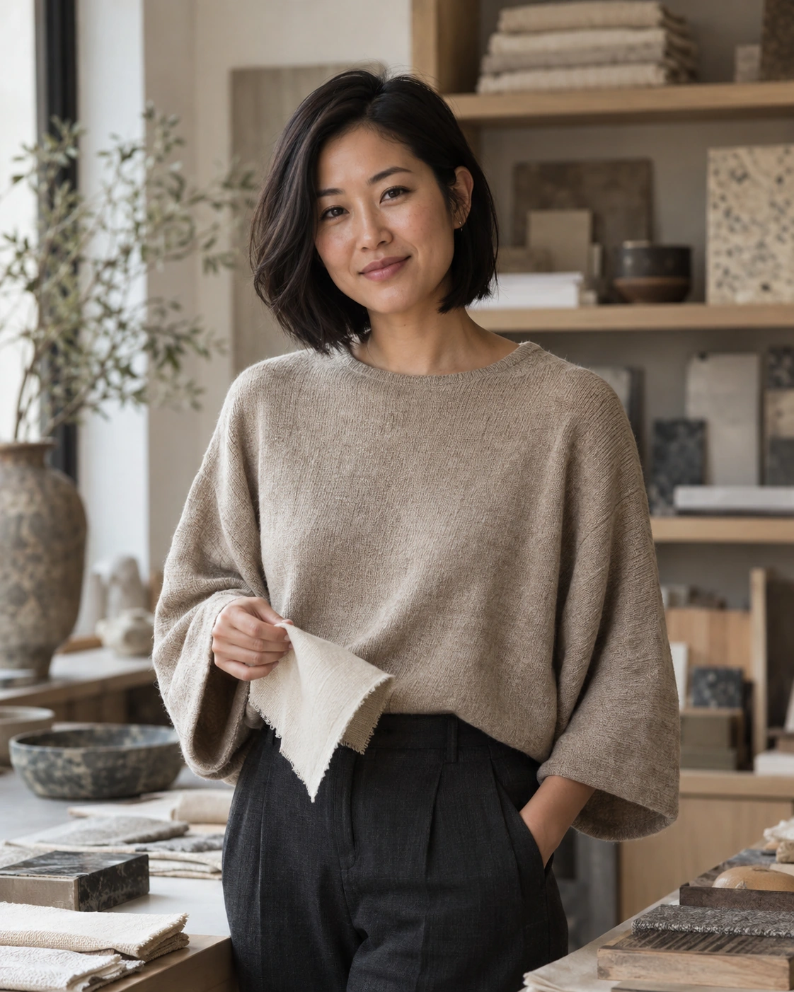 Jules Hart, fictional interiors & material direction team portrait
