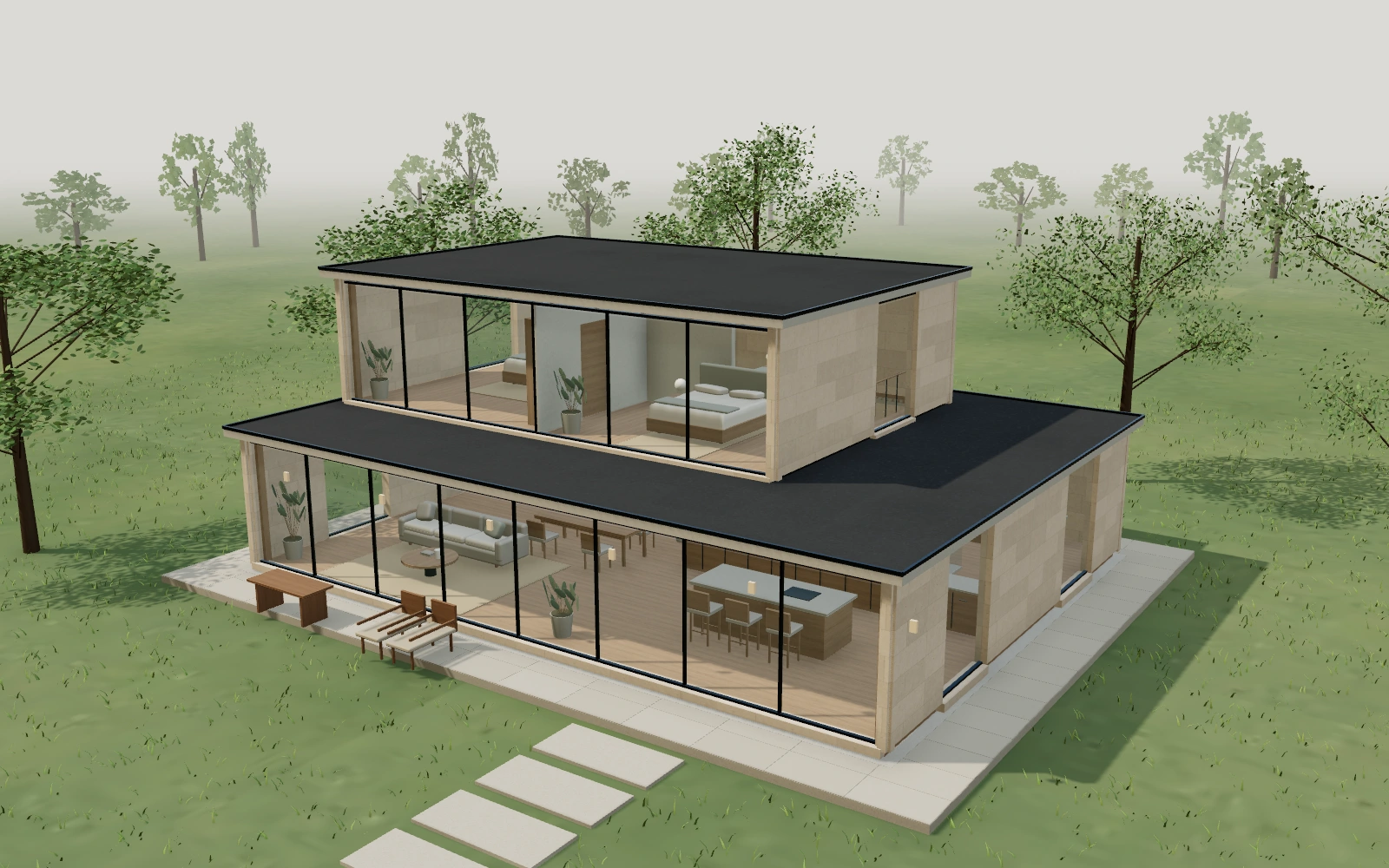 The Ridge: follow the light architectural study